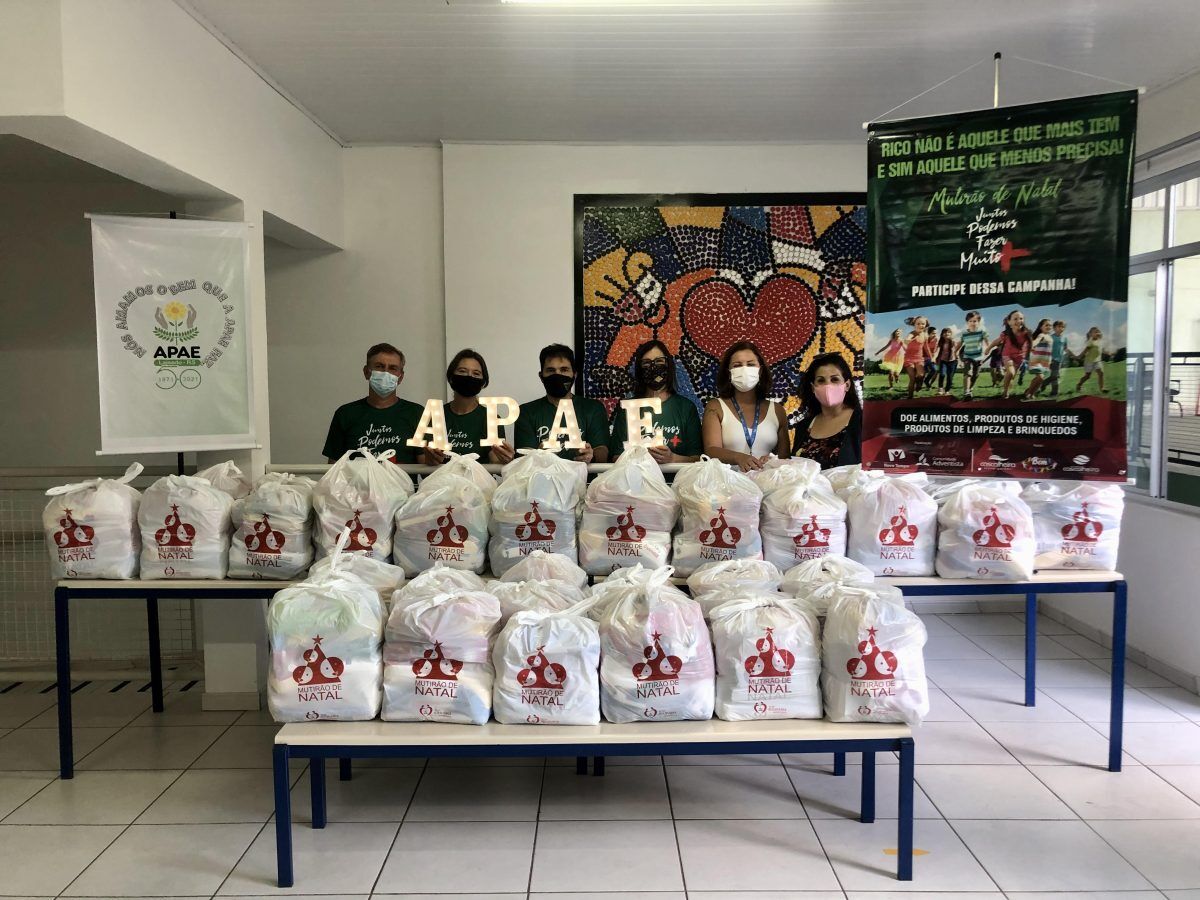 Mutirão de Natal arrecada 12 toneladas de alimentos