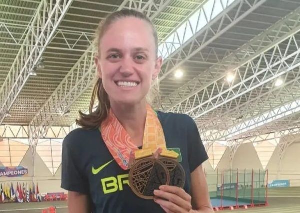 Jaque Weber conquista duas medalhas no Sul-Americano