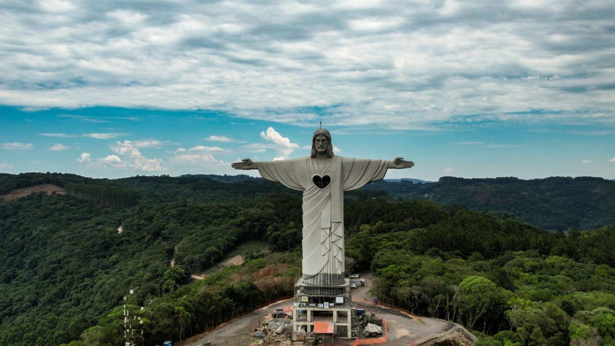 Cristo Protetor deve ser entregue à comunidade no fim do ano