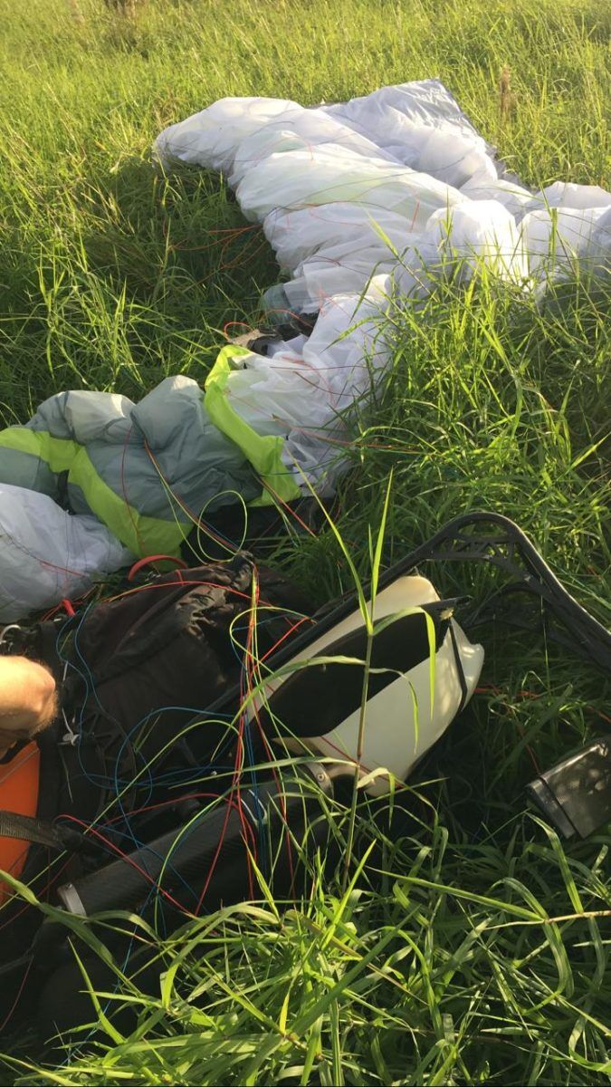 Homem morre em acidente com paramotor em Estrela