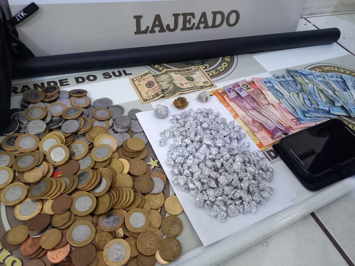 Homem é preso por tráfico de drogas em Lajeado