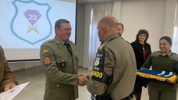 Homenagens marcam aniversário de 17 anos do 22º BPM