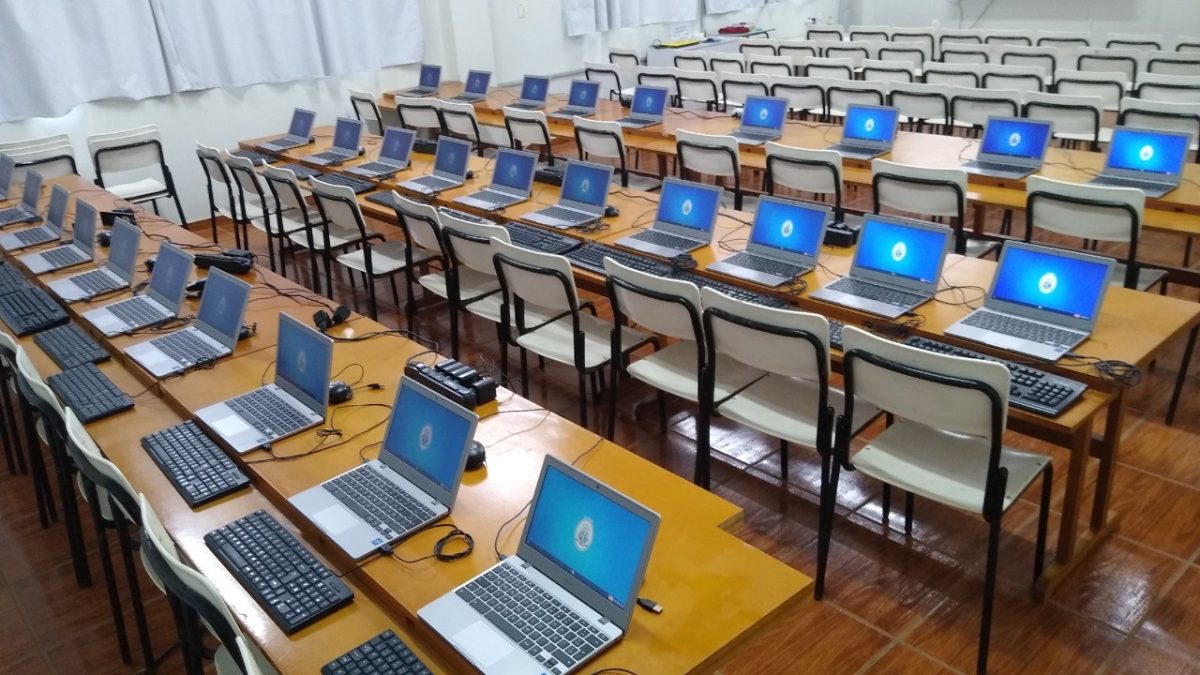Computadores portáteis reforçam estrutura de ensino-aprendizagem