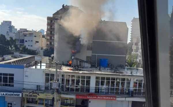 Princípio de Incêndio é controlado em restaurante