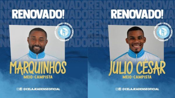 Lajeadense confirma permanências de Marquinhos e Júlio César