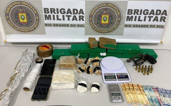 Quase 5 kg de drogas são apreendidas em Teutônia