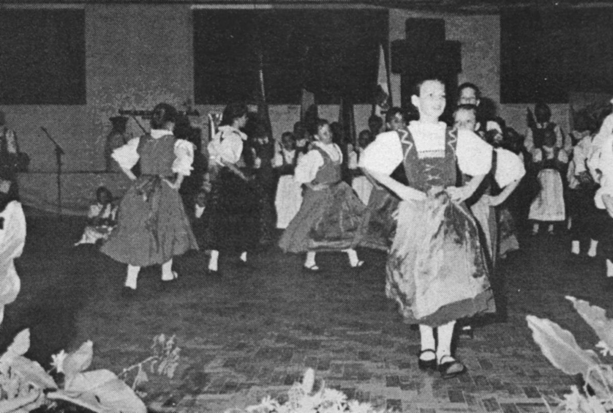 Há 20 anos, Baile do Frohsinn em Forqueta