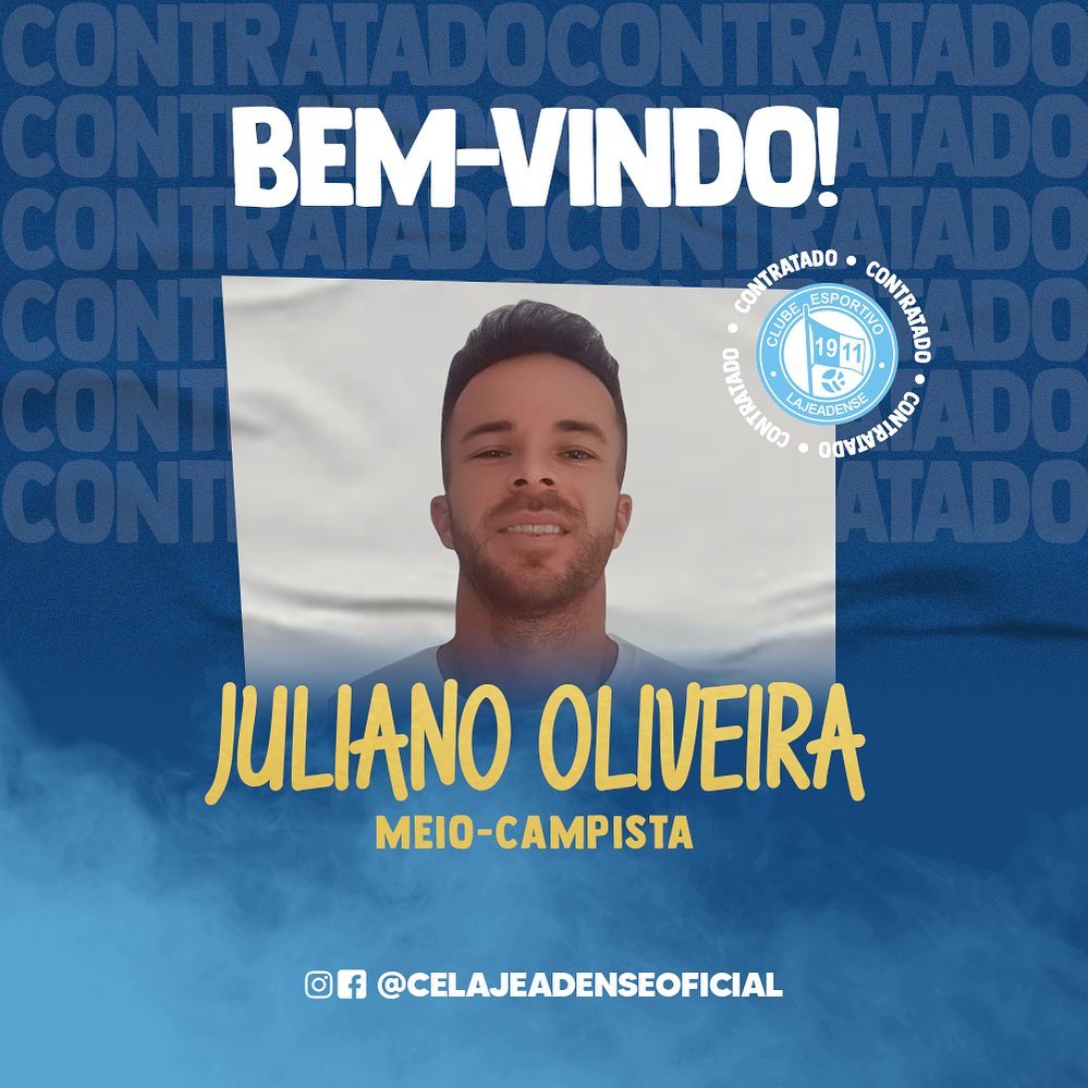 Juliano Oliveira é novo reforço do Lajeadense