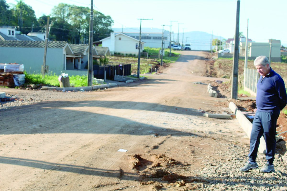 Parceria com moradores permite obras em 37 ruas de seis bairros em Arroio do Meio