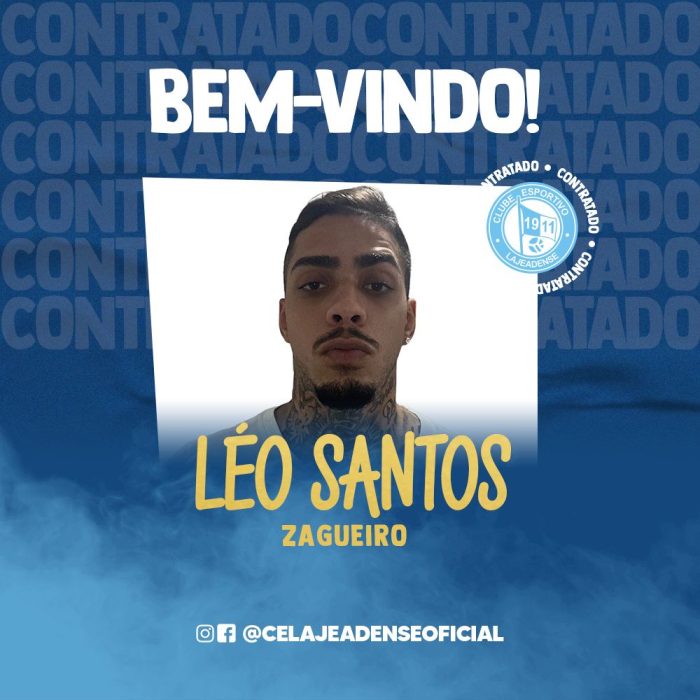 Léo Santos é o 21º jogador anunciado para a Copa FGF