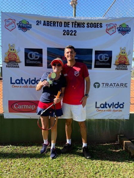 Soges promoveu Torneio Aberto de Tênis