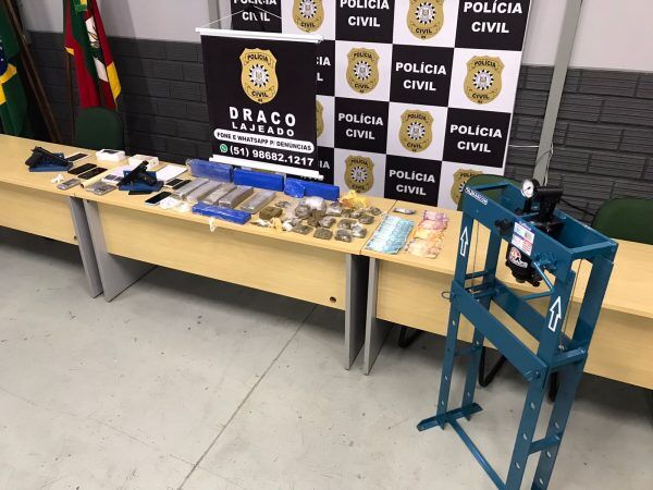 Homem é preso com oito quilos de maconha em Lajeado