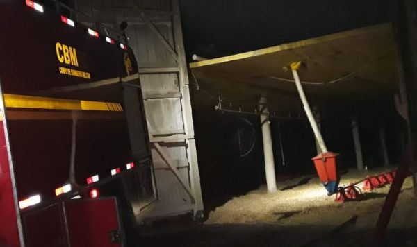 Incêndio atinge aviário em Nova Bréscia