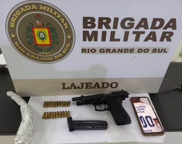 Homem é preso por porte ilegal de arma de fogo em Lajeado