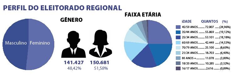perfil do eleitorado do vale