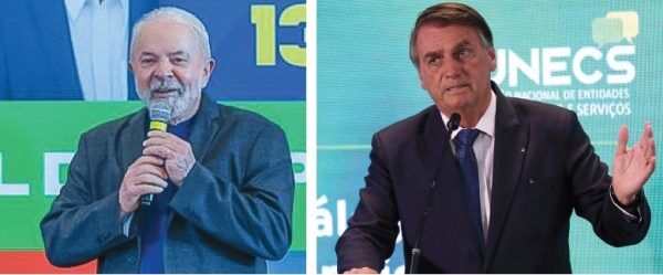As estratégias das campanhas de Bolsonaro e Lula pela região