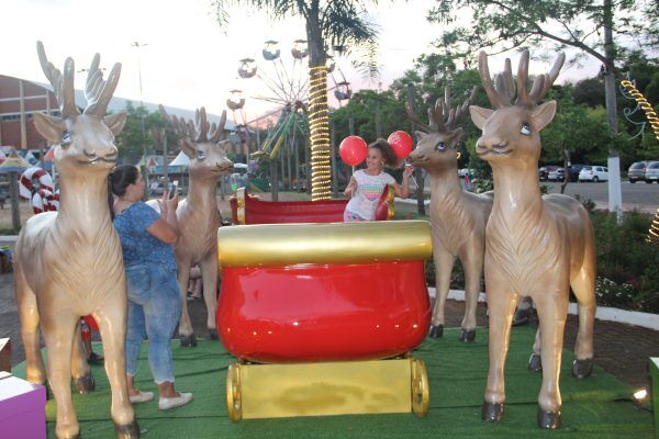 Aldeia do Noel abre programação de Natal
