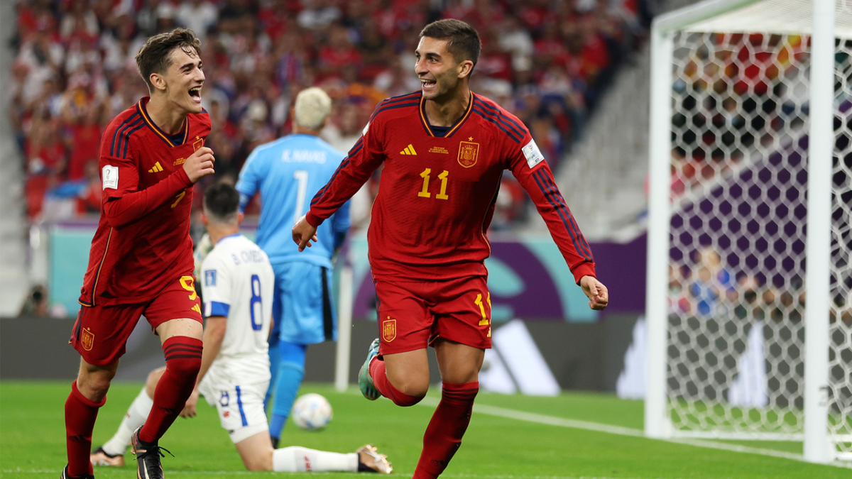 Espanha aplica a maior goleada da Copa sobre a Costa Rica