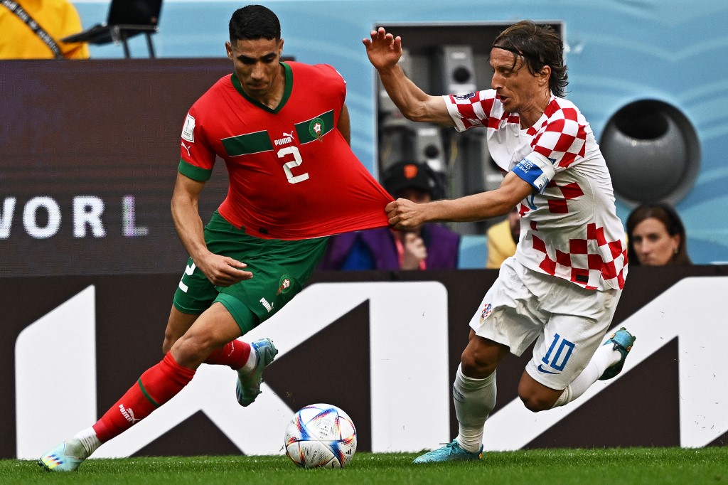 Croácia e Marrocos protagonizam o terceiro 0 a 0 da Copa do Mundo
