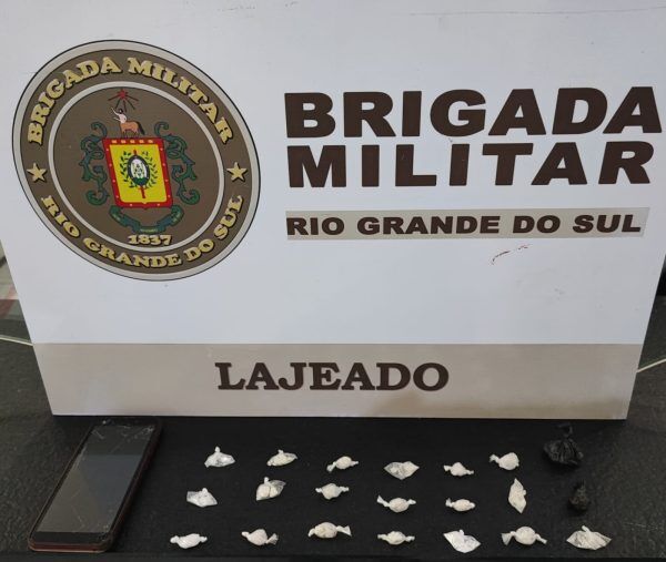 Homem é preso por tráfico de entorpecentes no Bairro Santo Antônio