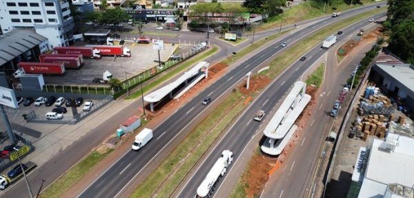 CCR ViaSul adia içamento das vigas de passarela devido ao tempo