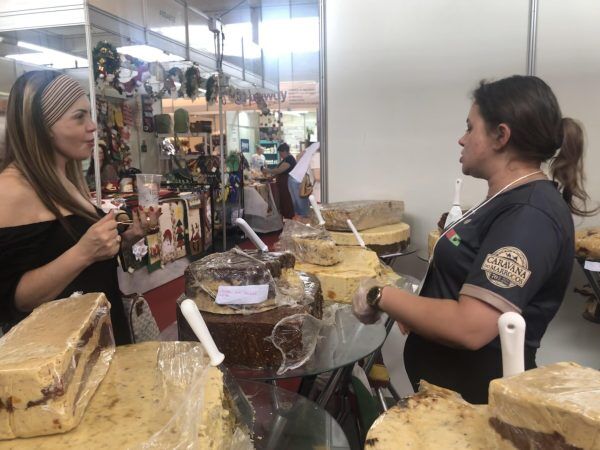 Doce do Marrocos é um dos produtos comercializados no espaço das agroindústrias