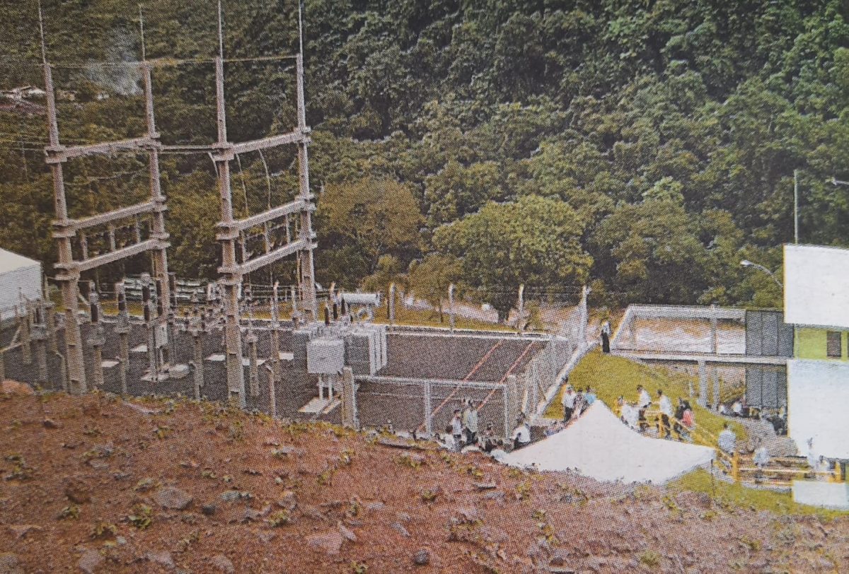 Inauguração da Hidrelétrica  de Salto Forqueta