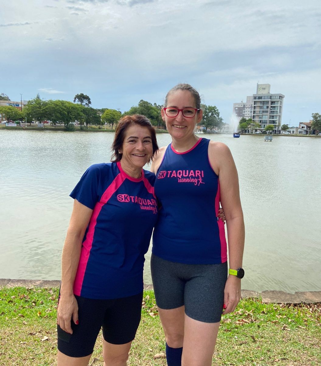 Dupla de Taquari participa da Corrida  de São Silvestre