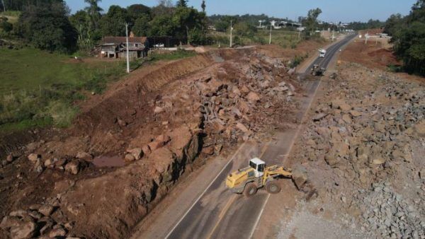 BR-386 será bloqueada três vezes na próxima semana para detonação de rochas