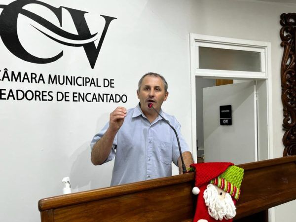 Sander Bertozzi é eleito presidente da Câmara de Encantado