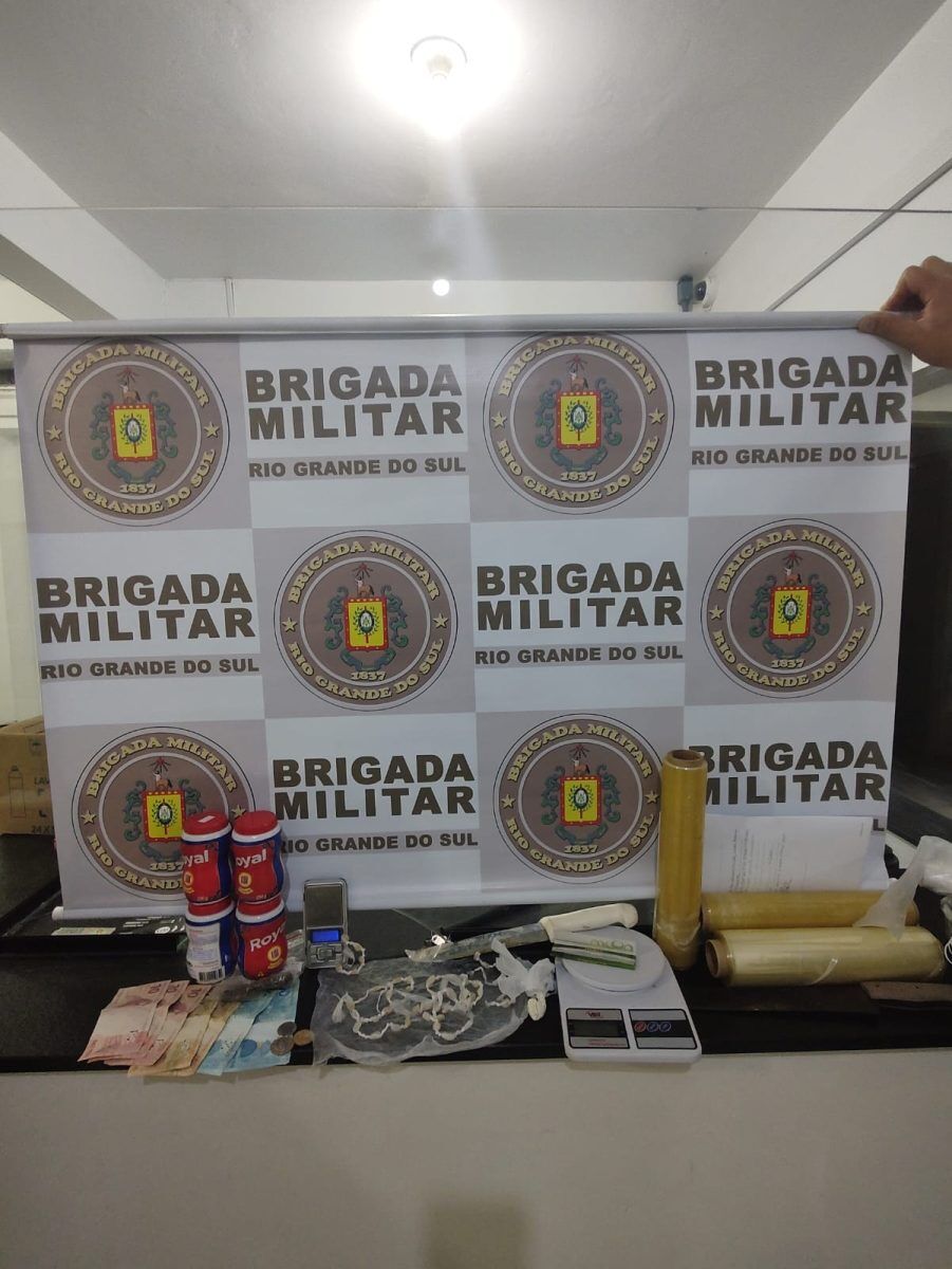 Homem é preso por tráfico de drogas em Roca Sales