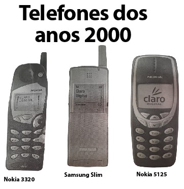 Telefones dos anos 2000