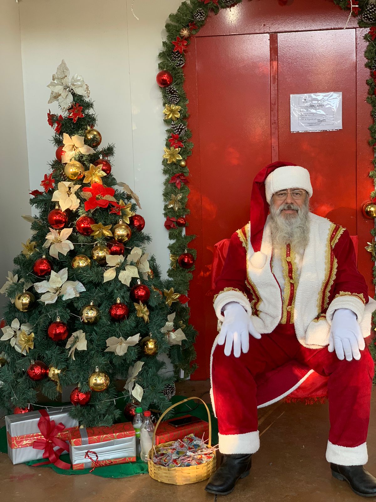 Navegantes dá início à montagem da Vila do Papai Noel na Arena de Eventos  no Pontal