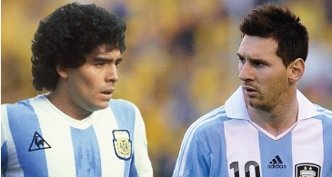 Messi e/ou Maradona