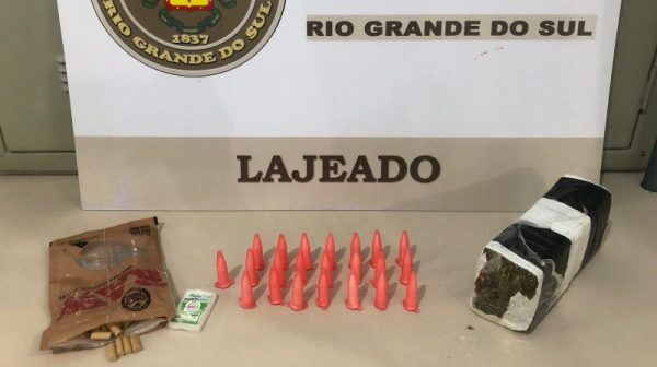 Adolescente é apreendido por tráfico de drogas em Lajeado
