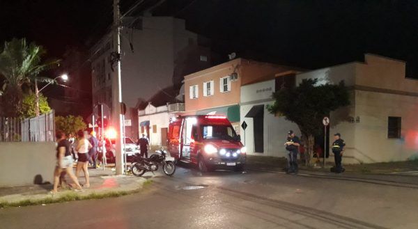 Duas pessoas sofrem ferimentos em acidente no Centro de Lajeado