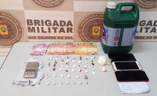 Casal é preso por tráfico de drogas em Teutônia