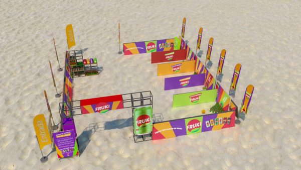 Fruki leva arena de Jogos de Verão para praias gaúchas
