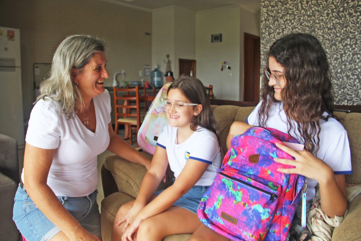 Alegria e segurança para voltar à escola