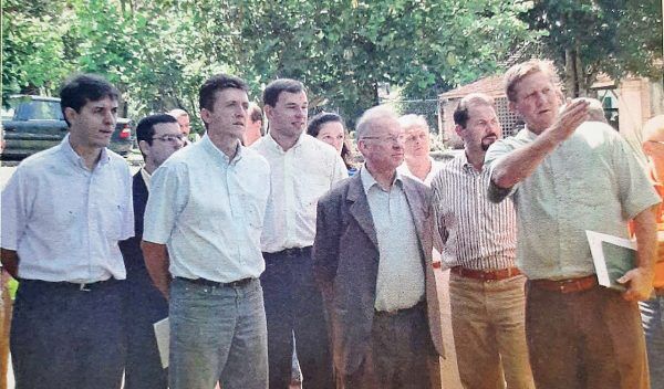 Há 20 anos, visita do secretário de Agricultura ao Vale