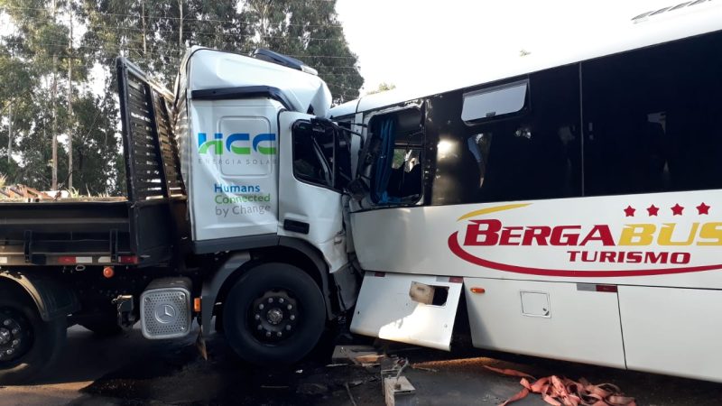 Identificada vítima de acidente entre caminhão e ônibus em Progresso