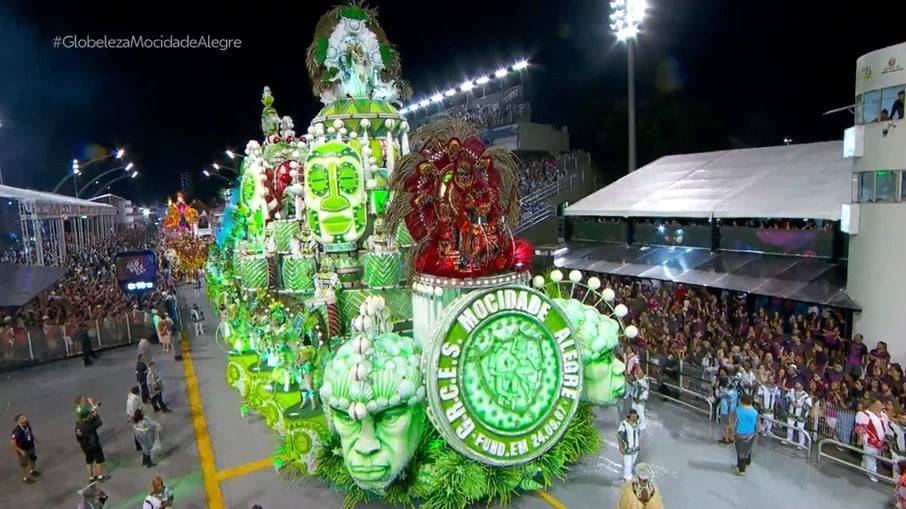 Mocidade Alegre é campeã do Carnaval de São Paulo