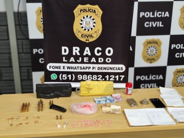 Mulher é presa por tráfico de drogas em Lajeado