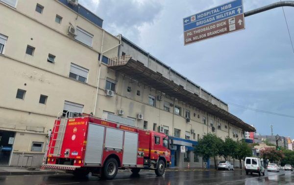 Princípio de incêndio atinge o Hospital Bruno Born