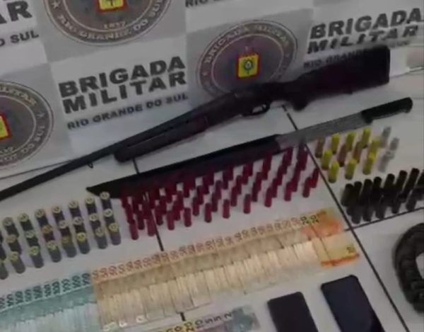 Homem é preso por posse irregular e disparos de arma de fogo em Lajeado