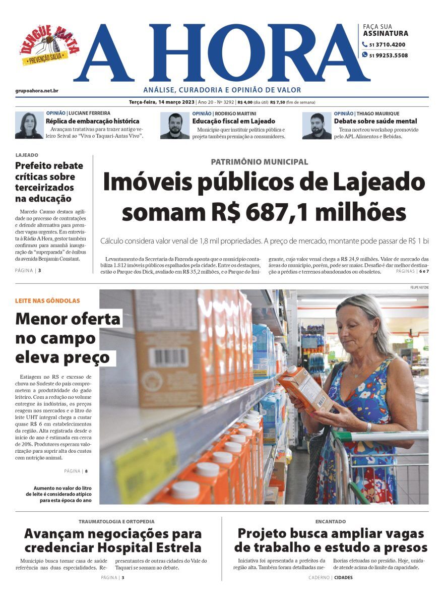 A Hora – 14/03/2023