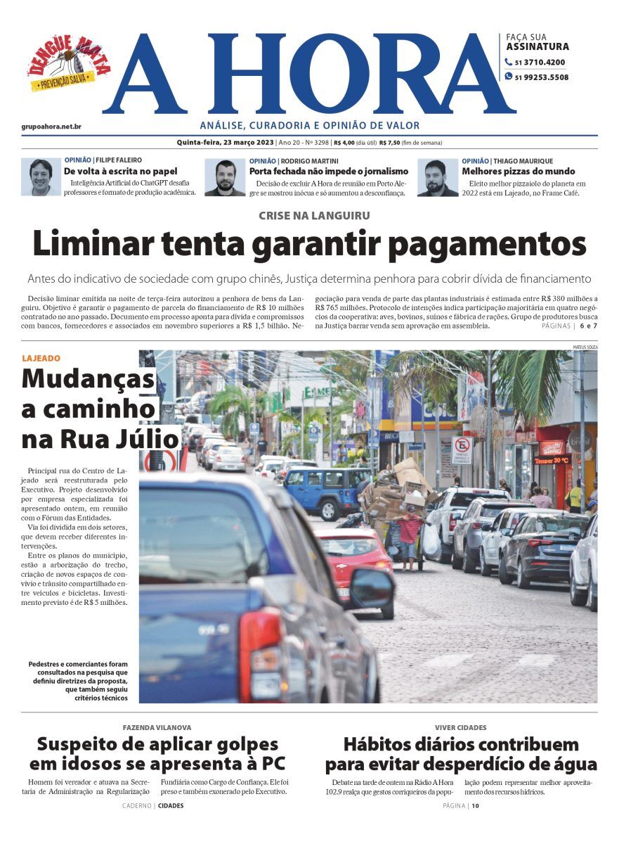 A Hora – 23/03/2023