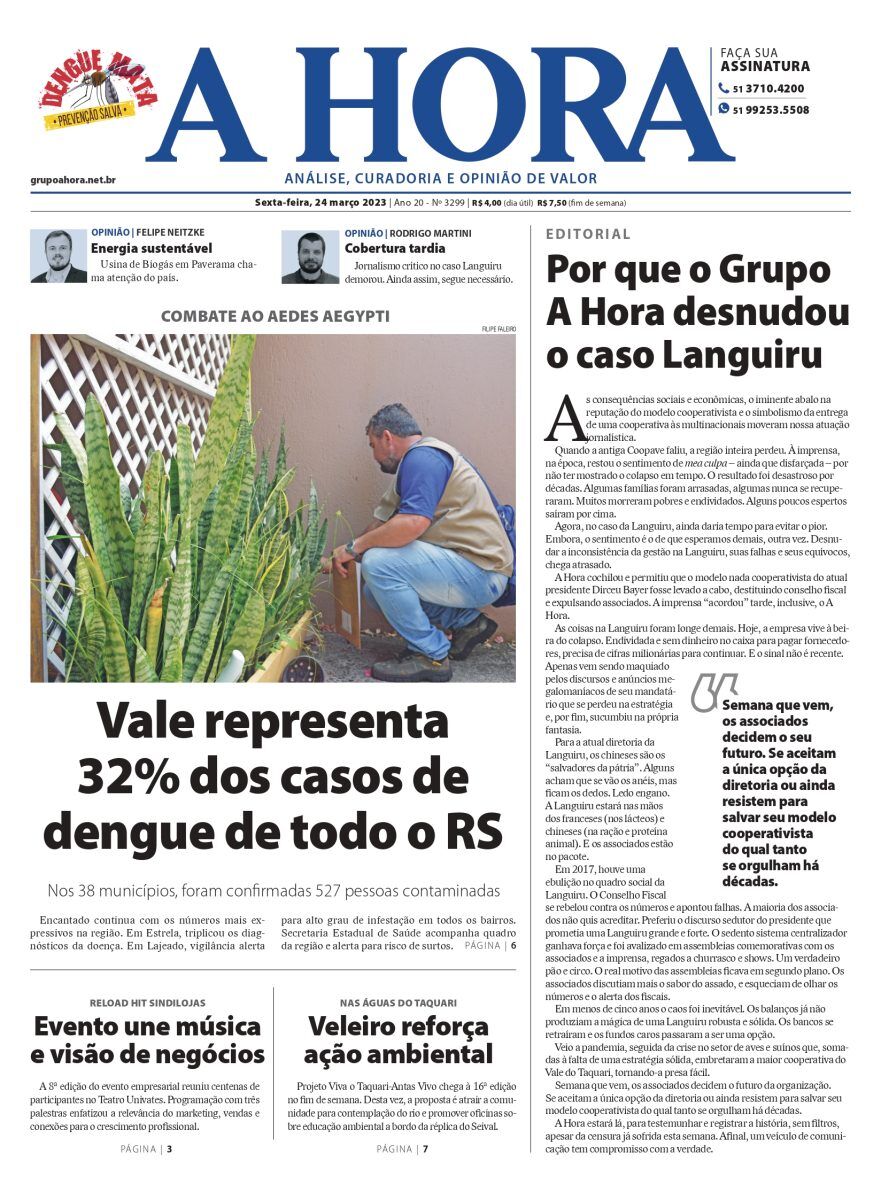 A Hora – 24/03/2023