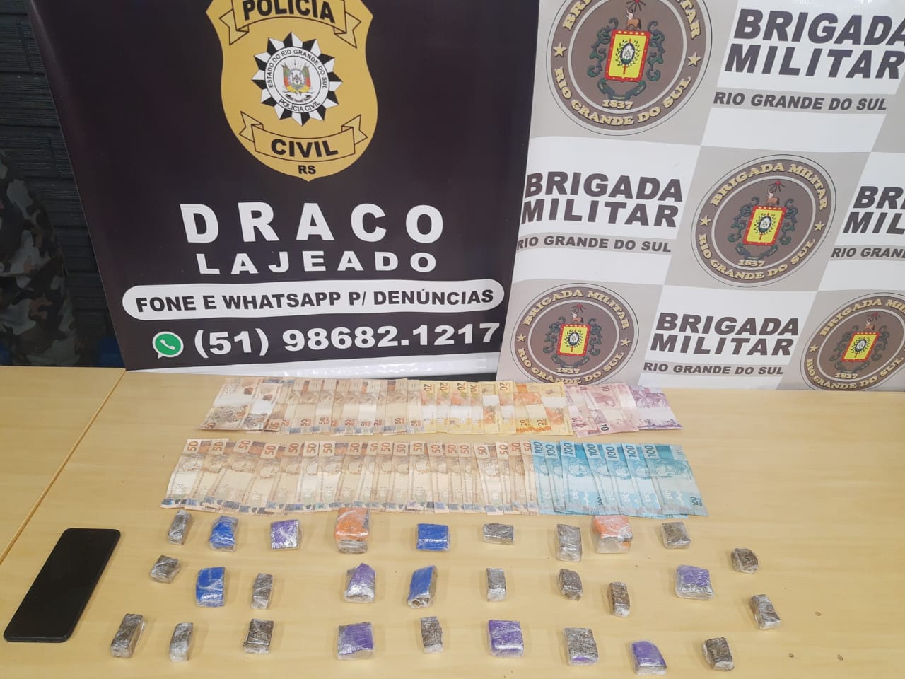 Idosa é presa por tráfico de drogas em Lajeado