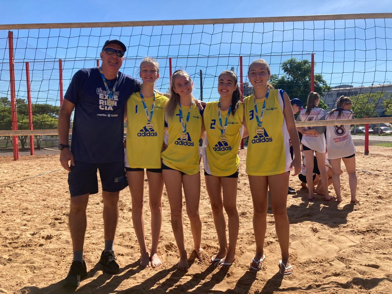 Segundo dia de jogos nas canchas de areia do Parque Princesa do Vale -  Grupo A Hora